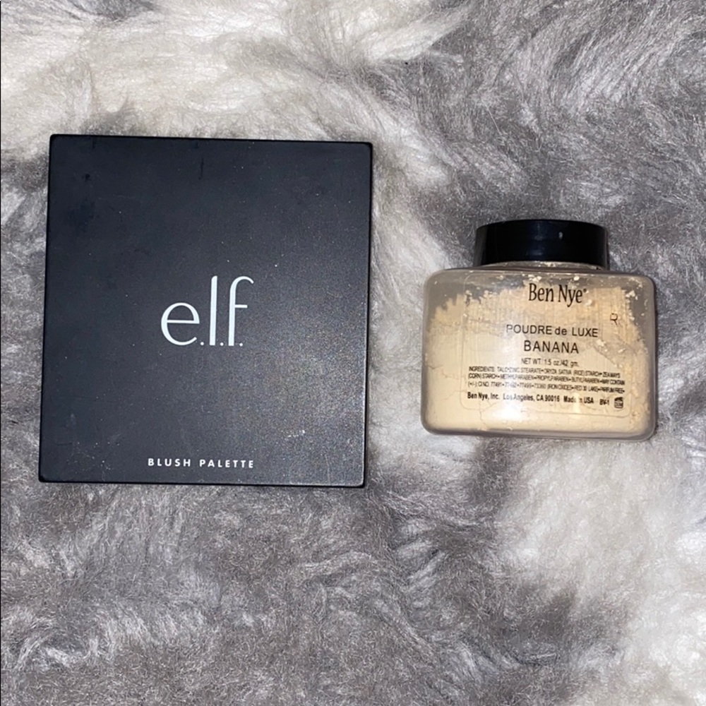 Blush palette and Ben nye